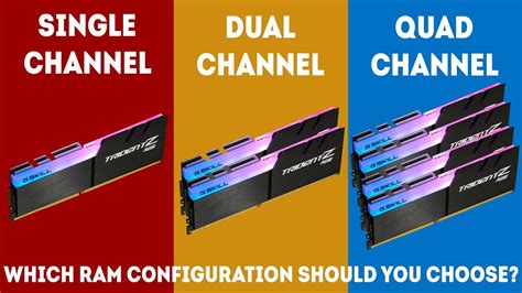 dual channel vs quad memory.